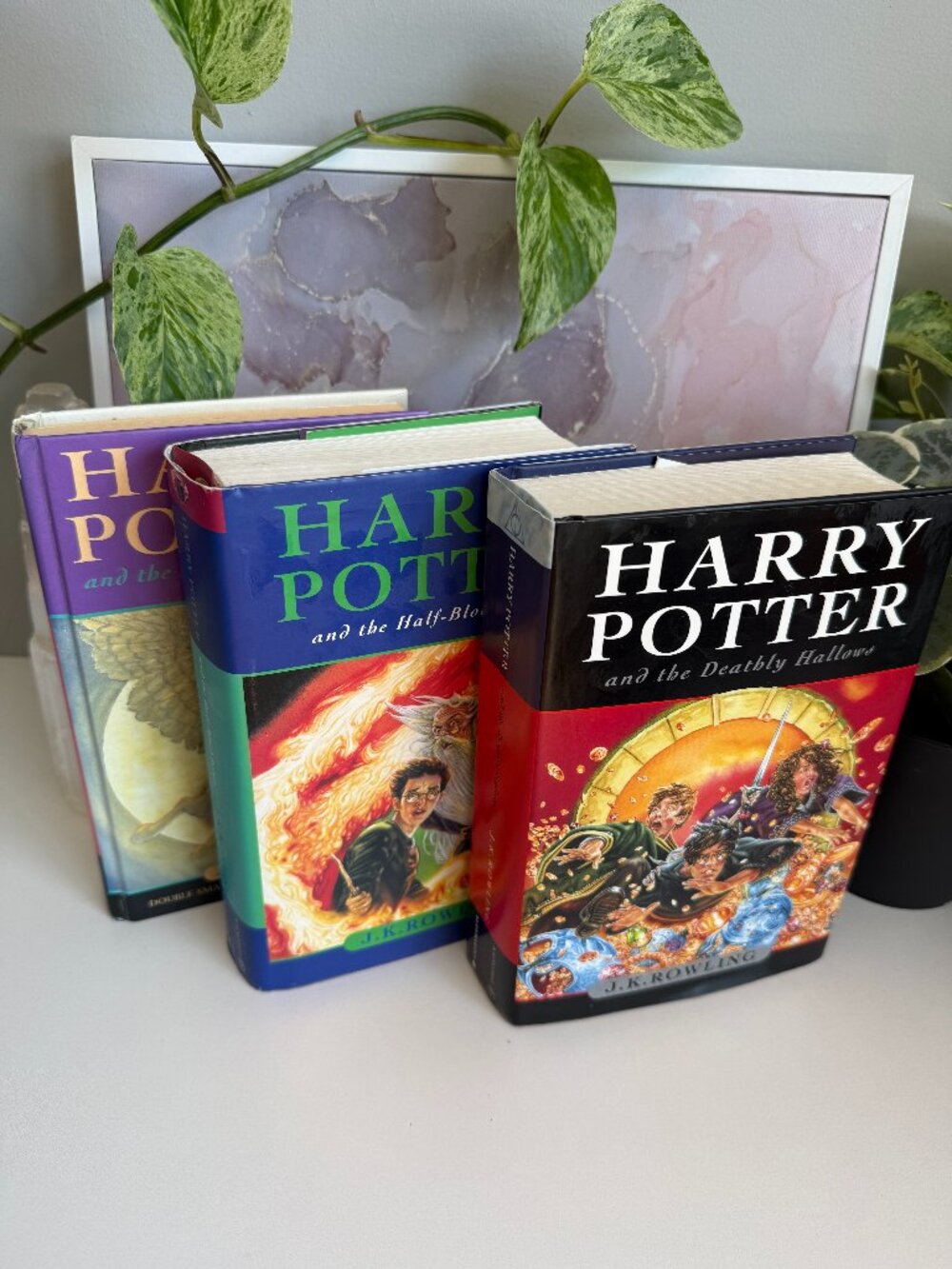 ✨ J.K. Rowling Harry Potter Hardcover Book Bundle + Commencement Address